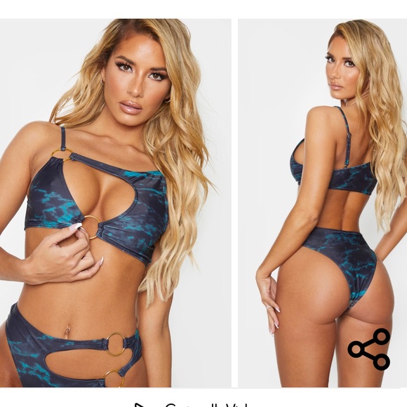 PrettyLittleThing Swim Nwt Pretty Little Thing Bikini Top Poshmark